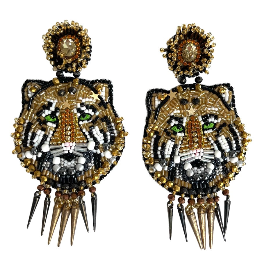 05.Tiger earrings