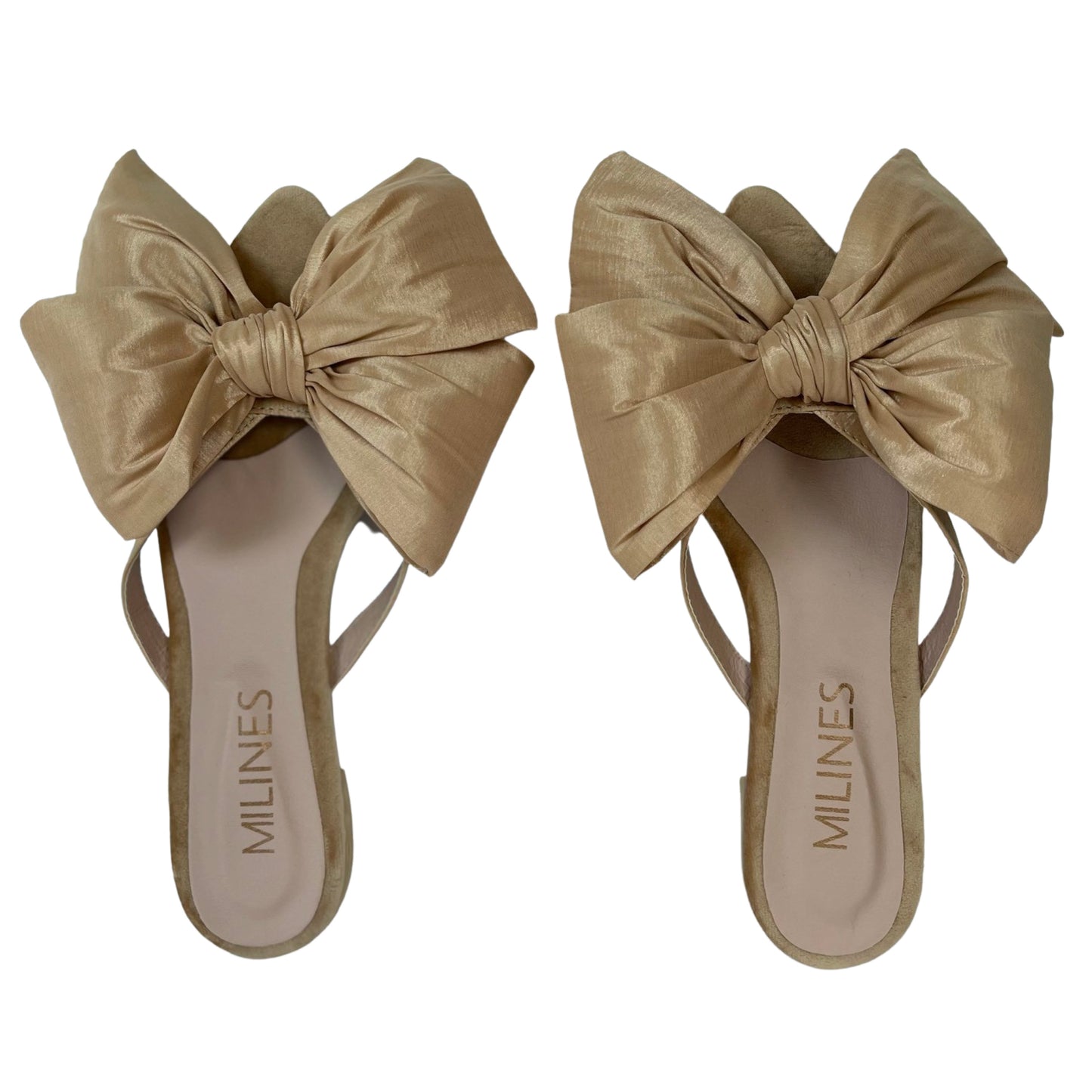G. Dark beige vegan florentina sandals