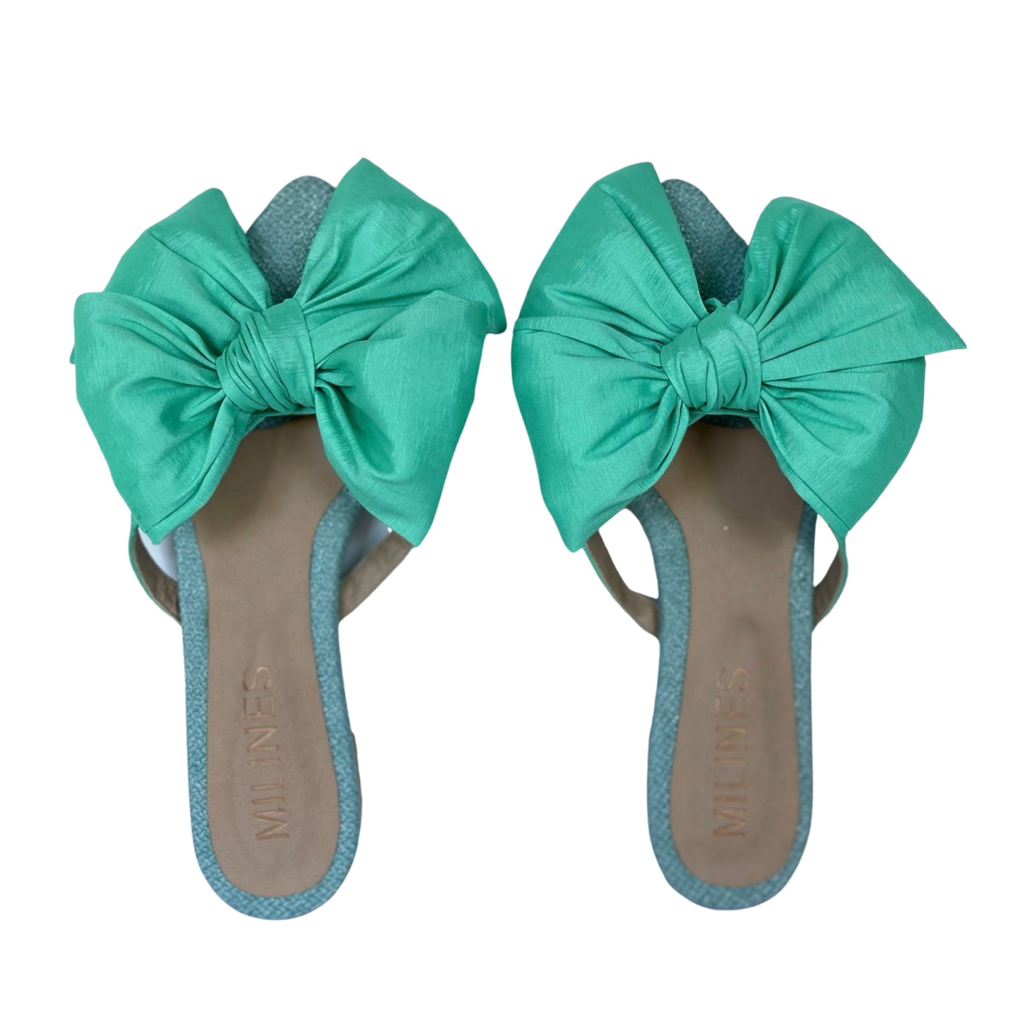 G. Ligth green vegan florentina sandals