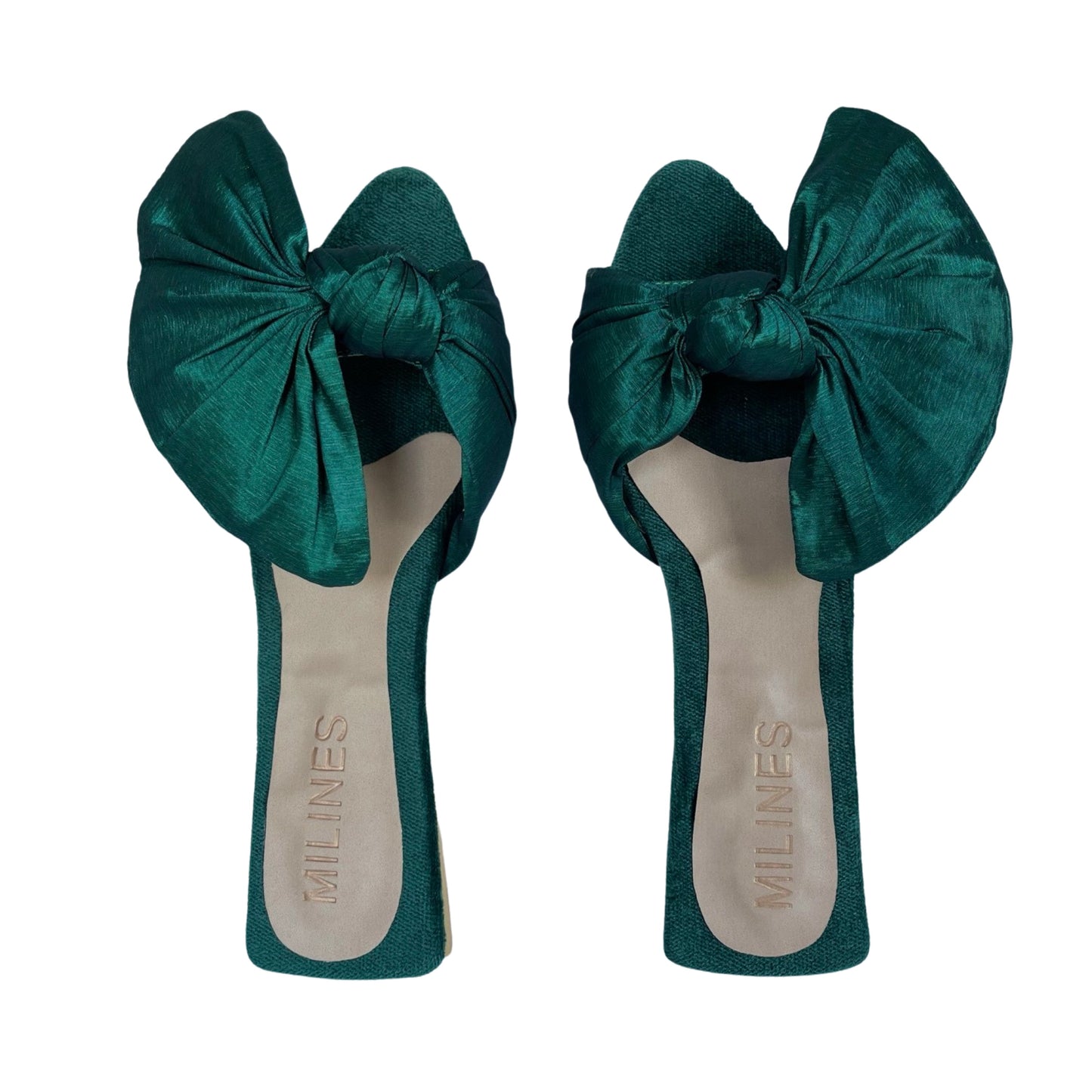 G. Vegan green sandals