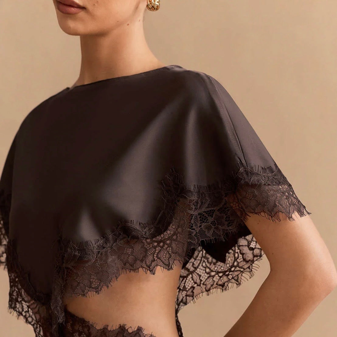 Black dress for a night out